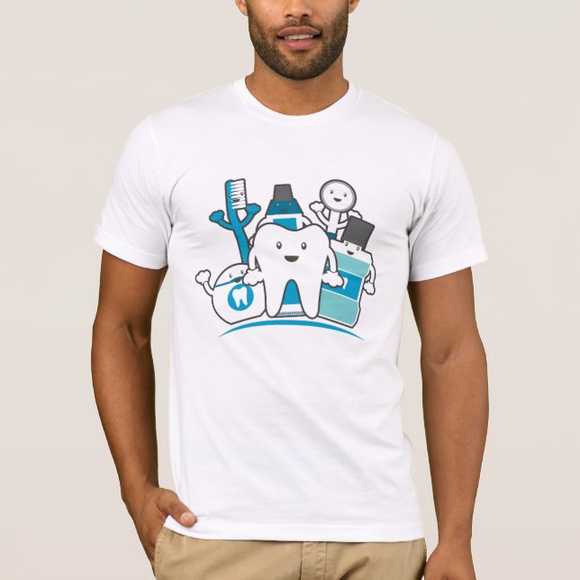 Den rena tandligan t shirt (Framsida)