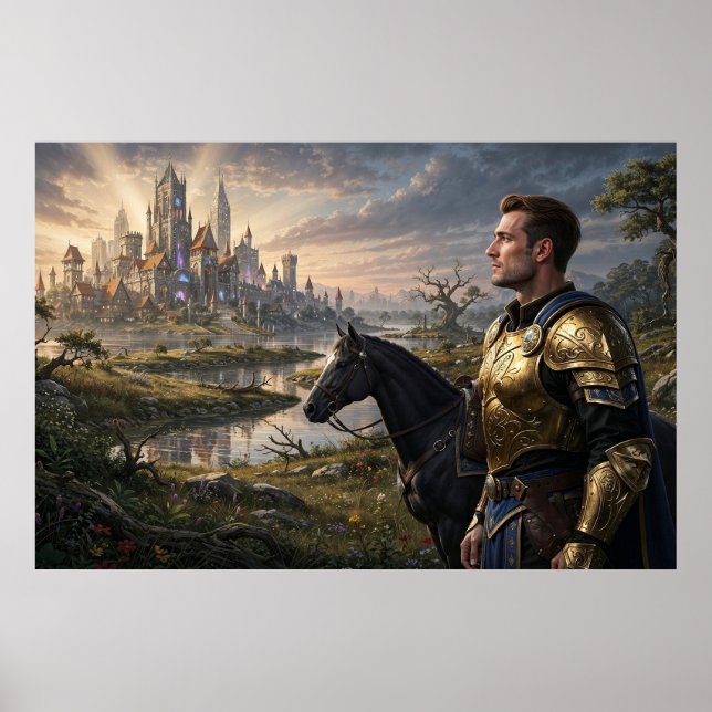 Den Resande Paladinen Poster (Framsidan)