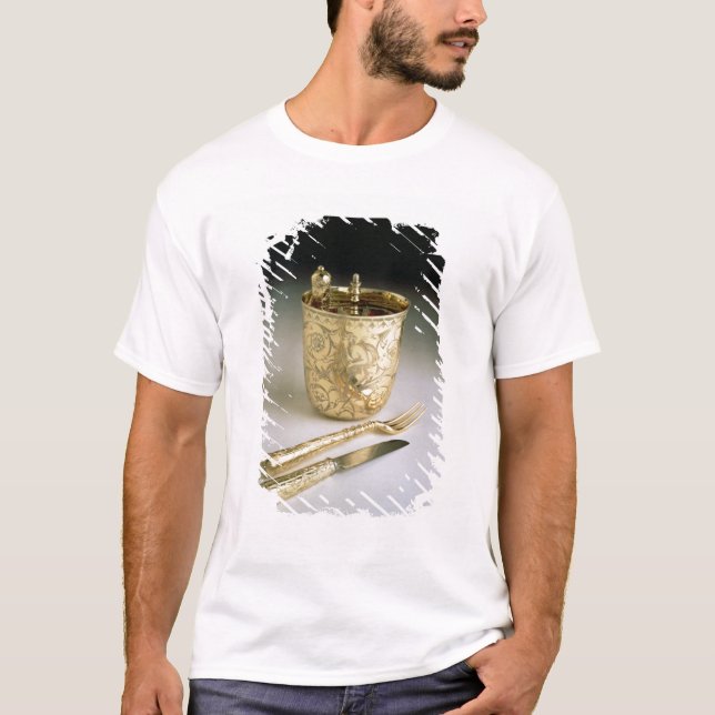 Den resande uppsättningen av en knivar, dela sig, t-shirt (Framsida)