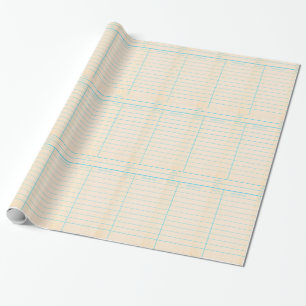 Den Retro bibliotekboken daterar rakt kortet Presentpapper