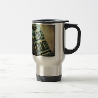 Den Retro blåttrumcocktailbar undertecknar Resemugg