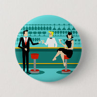 Den Retro cocktailbar kopplar ihop knäppas