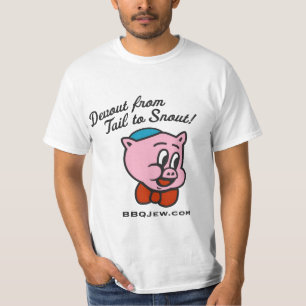 Den Retro gudfruktigen från svanen till snouten T Shirt