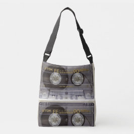 Den Retro kassetten tejpar, och albumövergång Axelväska