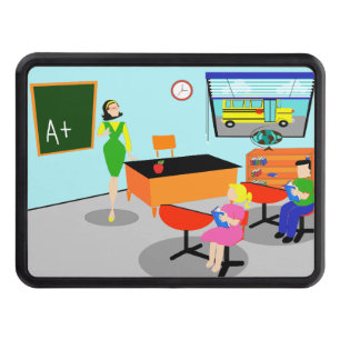 Den Retro läraresläphaken täcker Dragkroksskydd