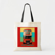 Den Retro London bussen hänger lös