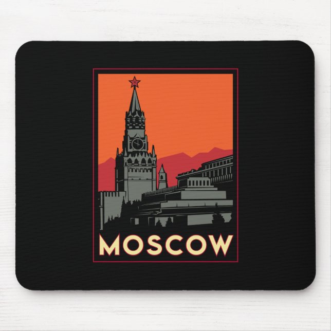 den retro moscow russia kremlin art déco reser musmatta (Framsidan)