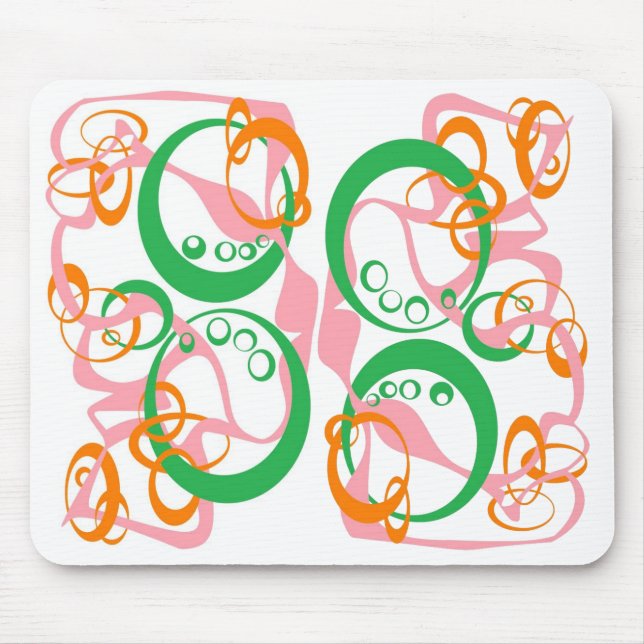 Den Retro musen vadderar Musmatta (Framsidan)