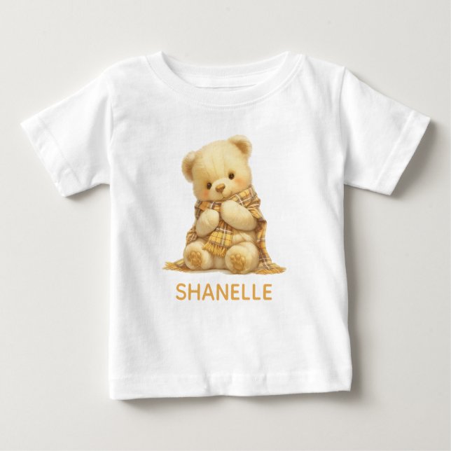 Den Retro Nallebarnsklänningen T Shirt (Framsida)