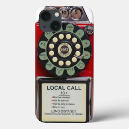 Den Retro röda Toughieiphonen täcker