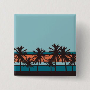 Den Retro stranden knäppas Knapp