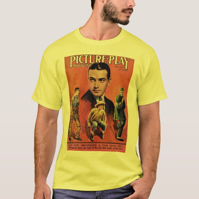 Den Richard Barthelmess tidskriften täcker T-tröja Tee Shirt (Framsida)
