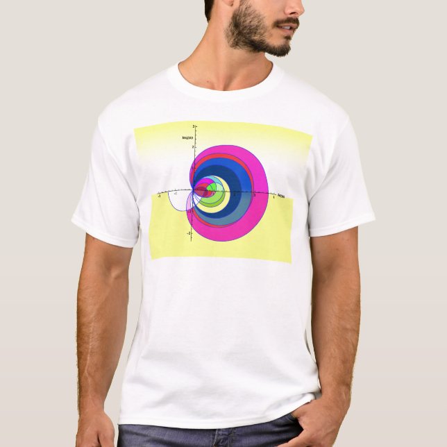 Den Riemann zetaen fungerar yellow.png T Shirt (Framsida)