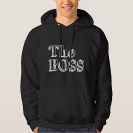 Den riktiga bossen hoodie