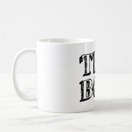 Den riktiga bossen kaffemugg