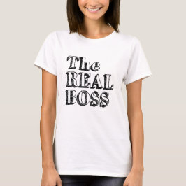 Den riktiga bossen t shirt