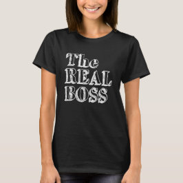 Den riktiga bossen t shirt