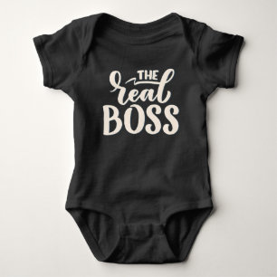 Den riktiga bossen (The Boss) Matchande Mamma & Ja T Shirt