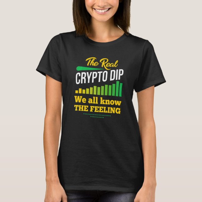Den riktiga kryptoskidan t shirt (Framsida)