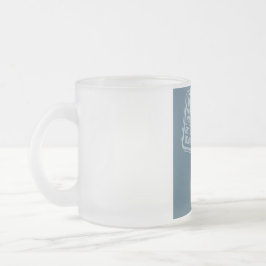 Den riktiga soldatmuggen frostad glasmugg