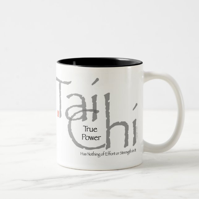 Den riktiga Tai-chien "driver" muggen Två-Tonad Mugg (Höger)