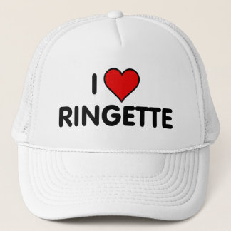 Den Ringette "älskar jag Ringette" hatten Keps