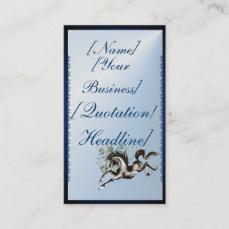 Den rinnande hästen profilerar kort