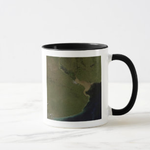 Den Rio de la Plata bred flodmynning Mugg