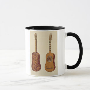 Den Rizzio gitarren, från "musikal instrumenterar Mugg