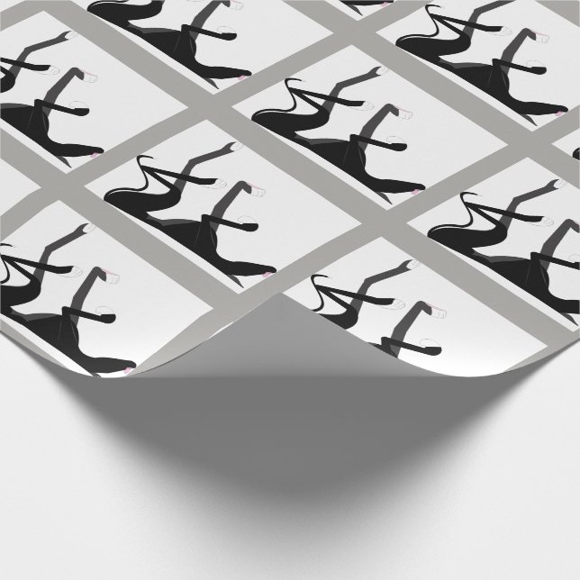 Den Roaching hunden Presentpapper (Hörn)