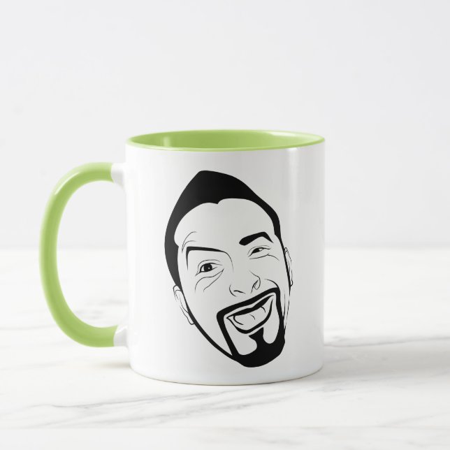 Den road Koksmann Mugg (Vänster)
