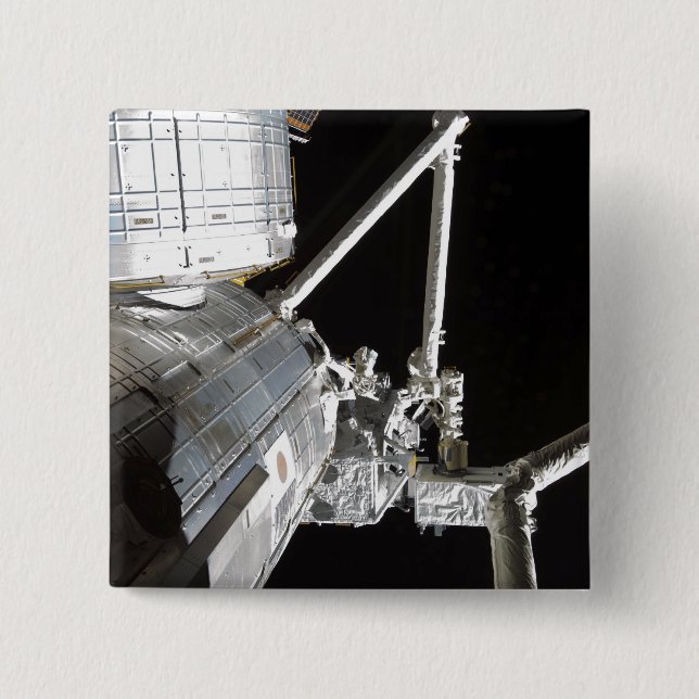 Den robotiska arm i den japanska experimenten Modu Knapp (Framsida)