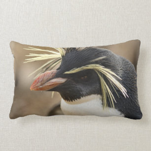 Den Rockhopper pingvinet kudder Lumbarkudde