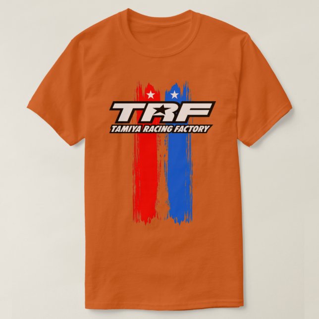 Den röda blå stjärnan t shirt (Design framsida)