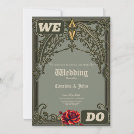 Den röda blomman, blommarna av kärlek. inbjudningar