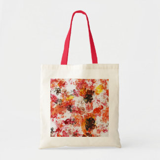 Den röda budgeten hänger lös tygkasse