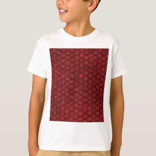 Den röda draken flår tee shirt