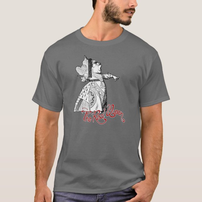 Den röda drottningen t-shirt (Framsida)