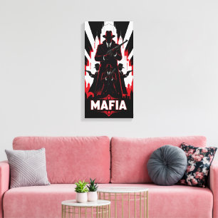 Den röda ed Oath Canvastryck