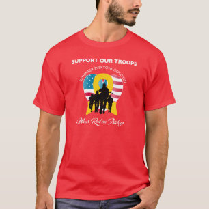 Den röda fredagskjortan - minns utplacerad alla tee shirt
