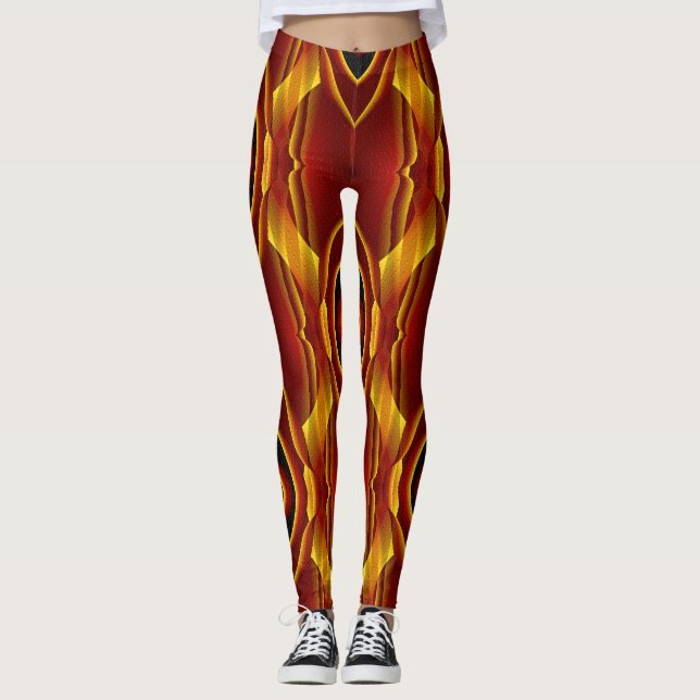 Den röda galaxen... leggings (Framsida)