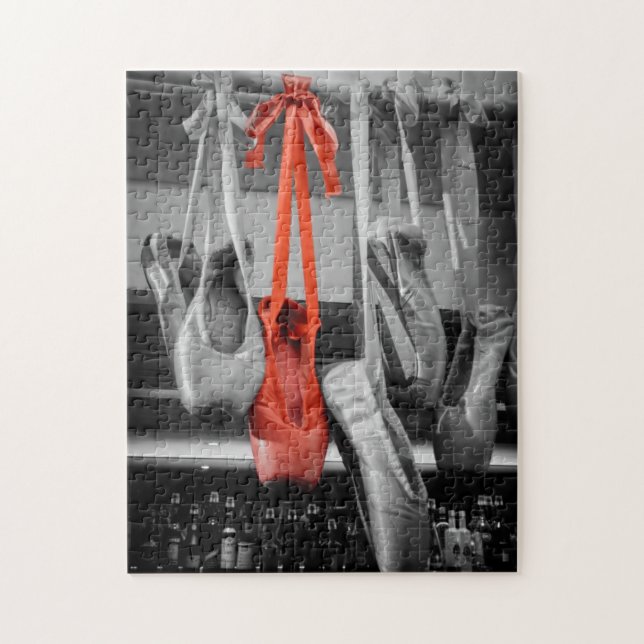 Den röda häftklammermataren pussel (Vertikal)