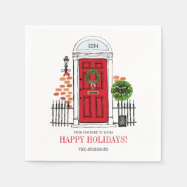 Den röda Helgdag Pappra blöjor Pappersservett