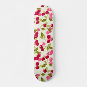 Den röda körsbären mini skateboard bräda 18,5 cm