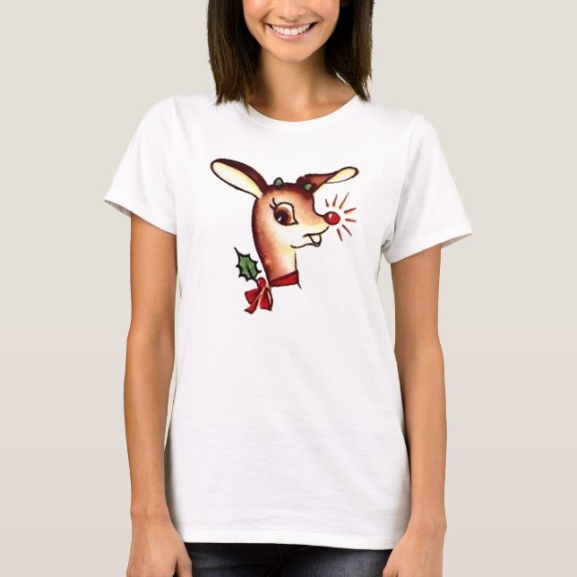 den röda näsrenskjortan tee shirt (Framsida)