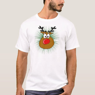 den röda Nosed renen T-shirt