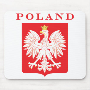 Den röda Polen örnen skyddar Musmatta