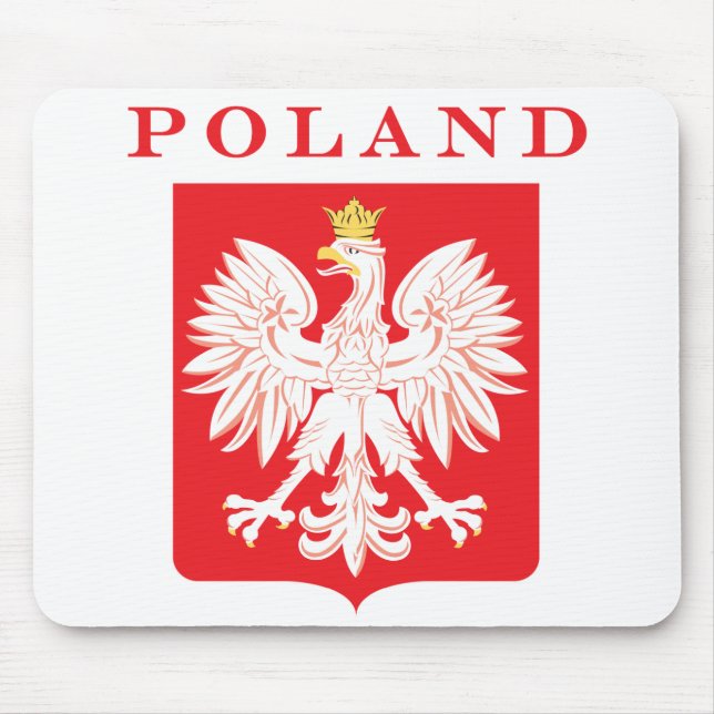 Den röda Polen örnen skyddar Musmatta (Framsidan)