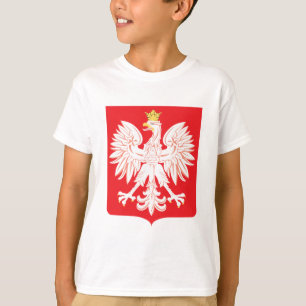 Den röda polska örnen skyddar t-shirt