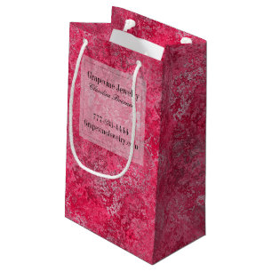 Den röda rosa små crafteren för gåvasmyckenaff